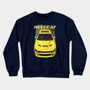 Charger Hellcat - Yellow Crewneck Sweatshirt